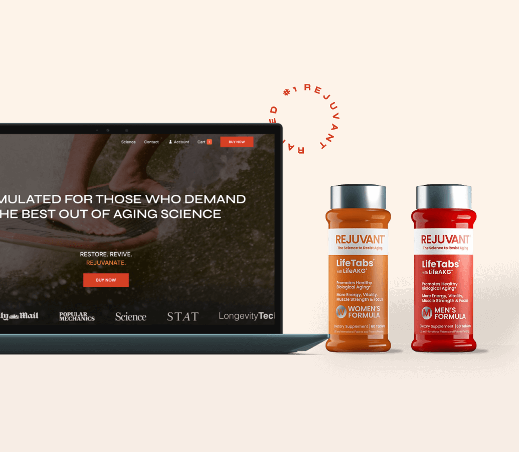 Rejuvant website preview